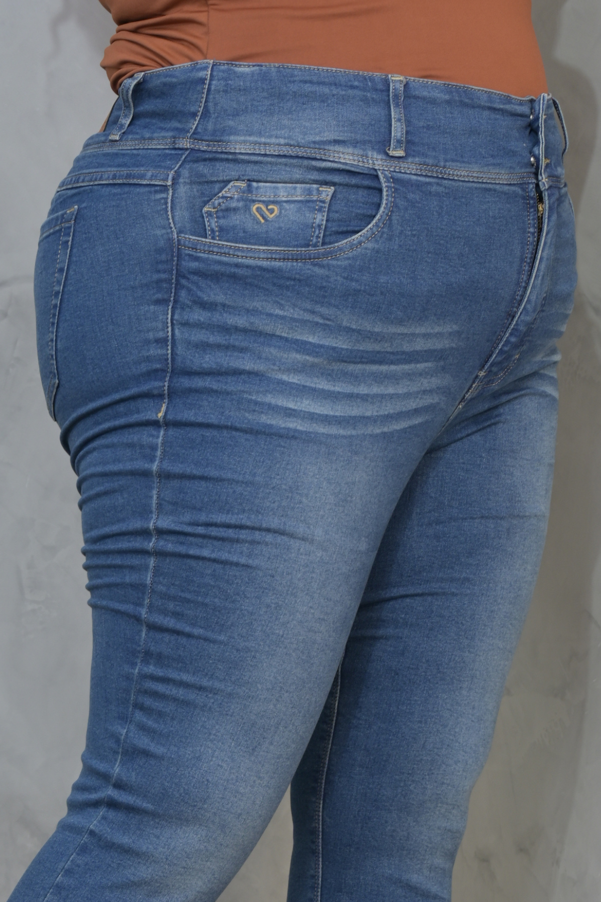 Jeans Skinny Florencia Maiz