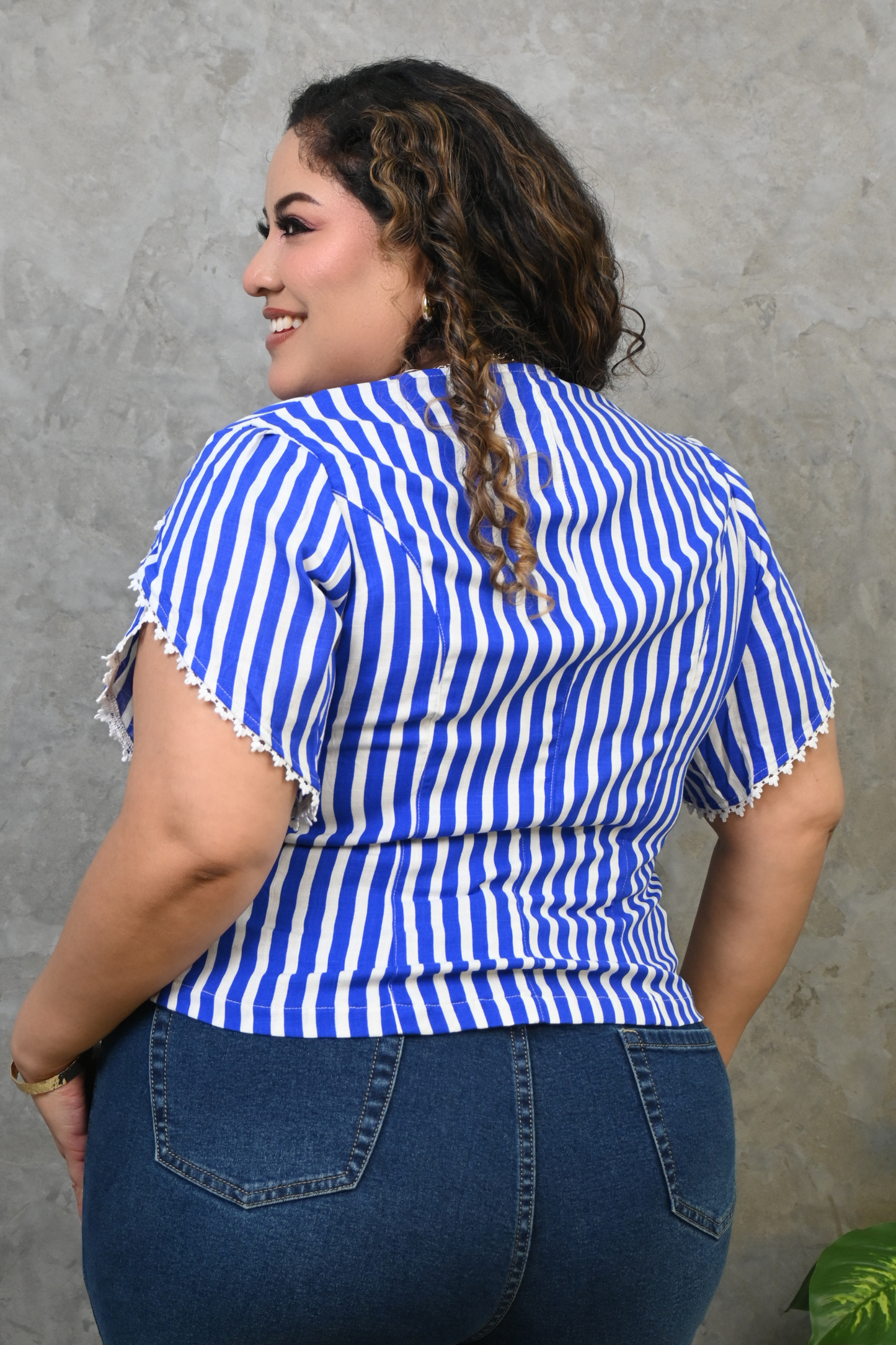 Blusa Nikol Azulino