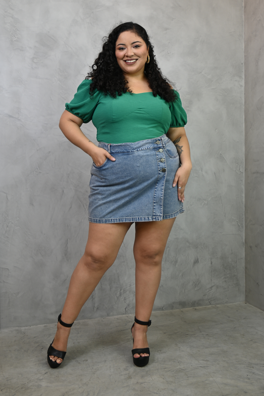 Falda Short Ámbar Arena