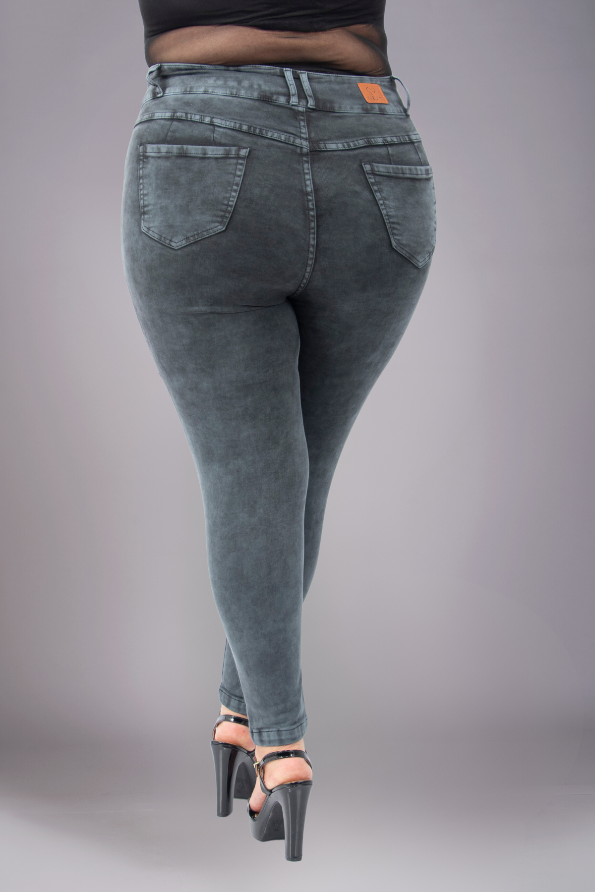 Jeans Skinny Brunella Plomo
