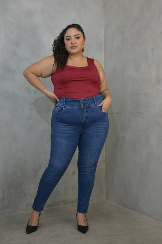 Jeans Skinny Florencia Azul