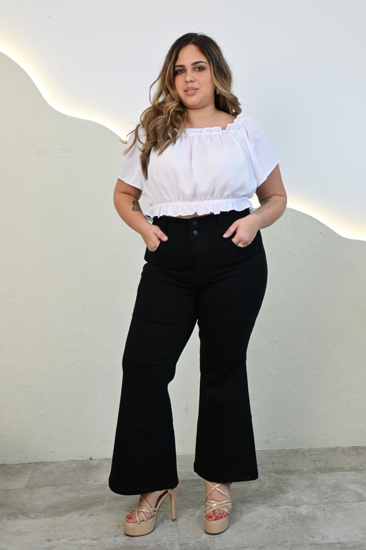 Jeans Flare Liz Negro