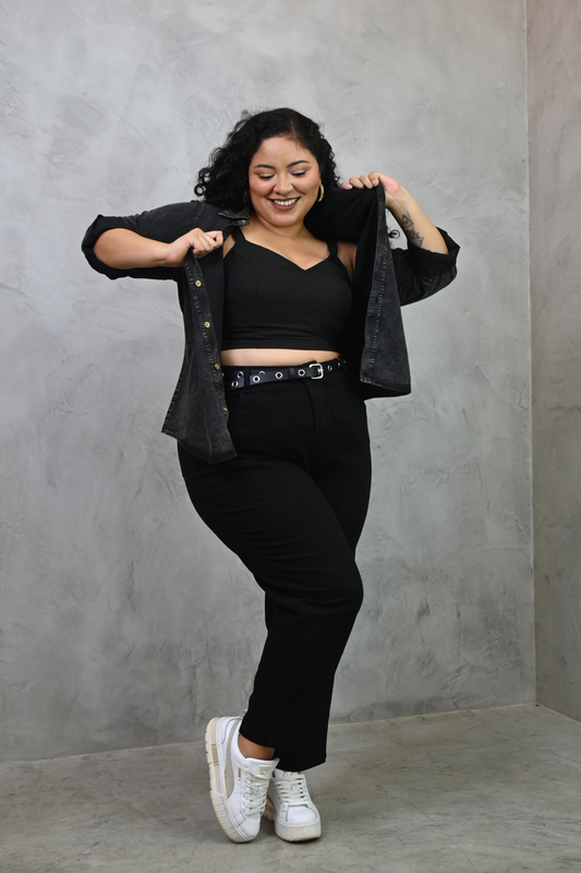 Momjeans Almendra Negro