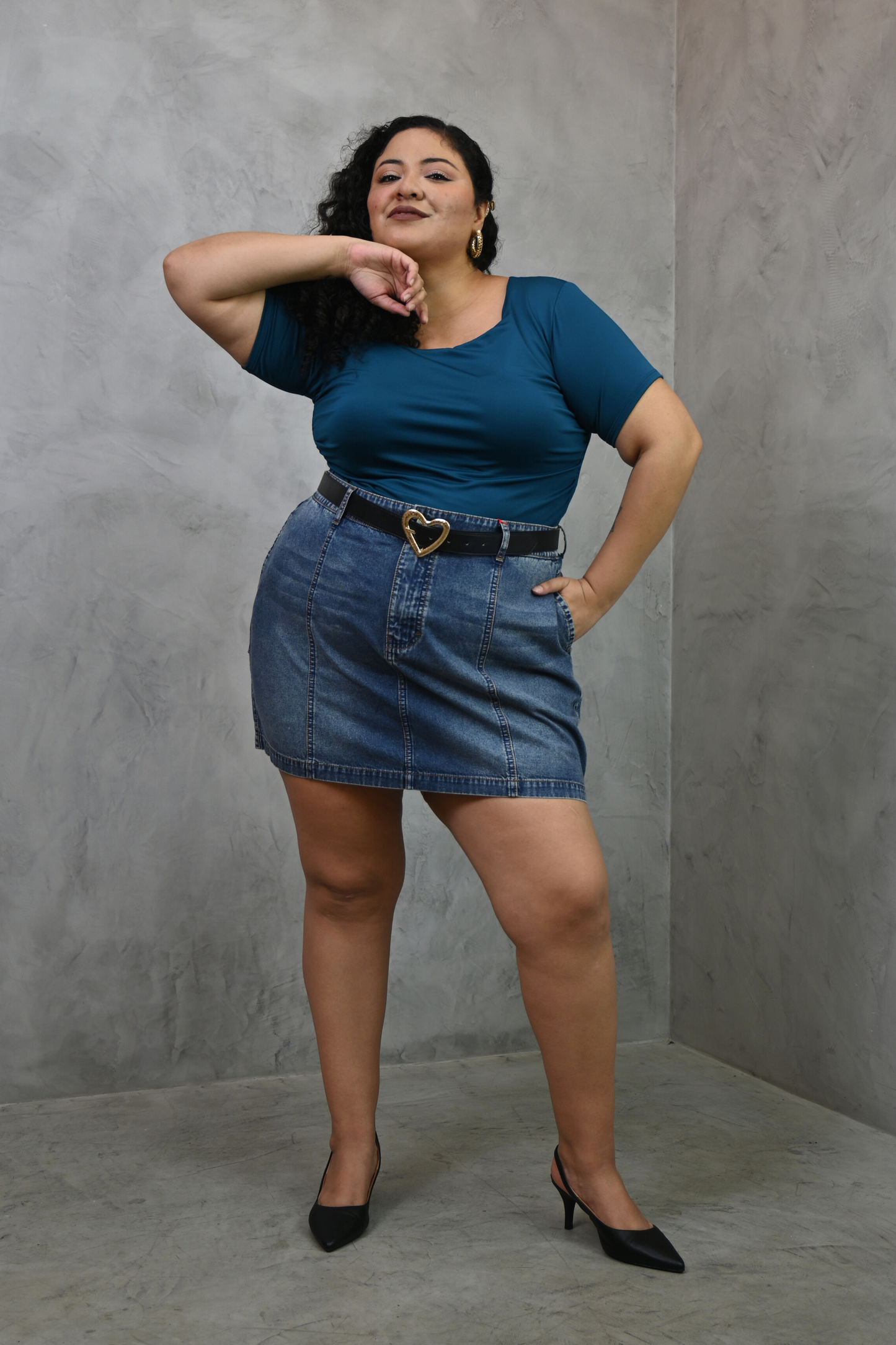 Falda Denim Antonia Arena