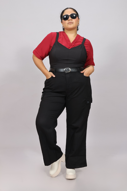 Wide Leg Valeria Black