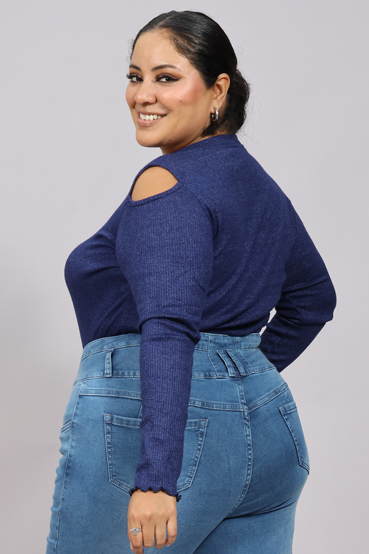 Idzel Blue Sweater
