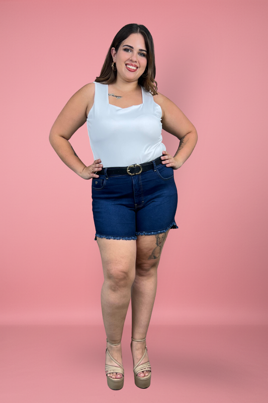 Short Clara - Azul Cristal