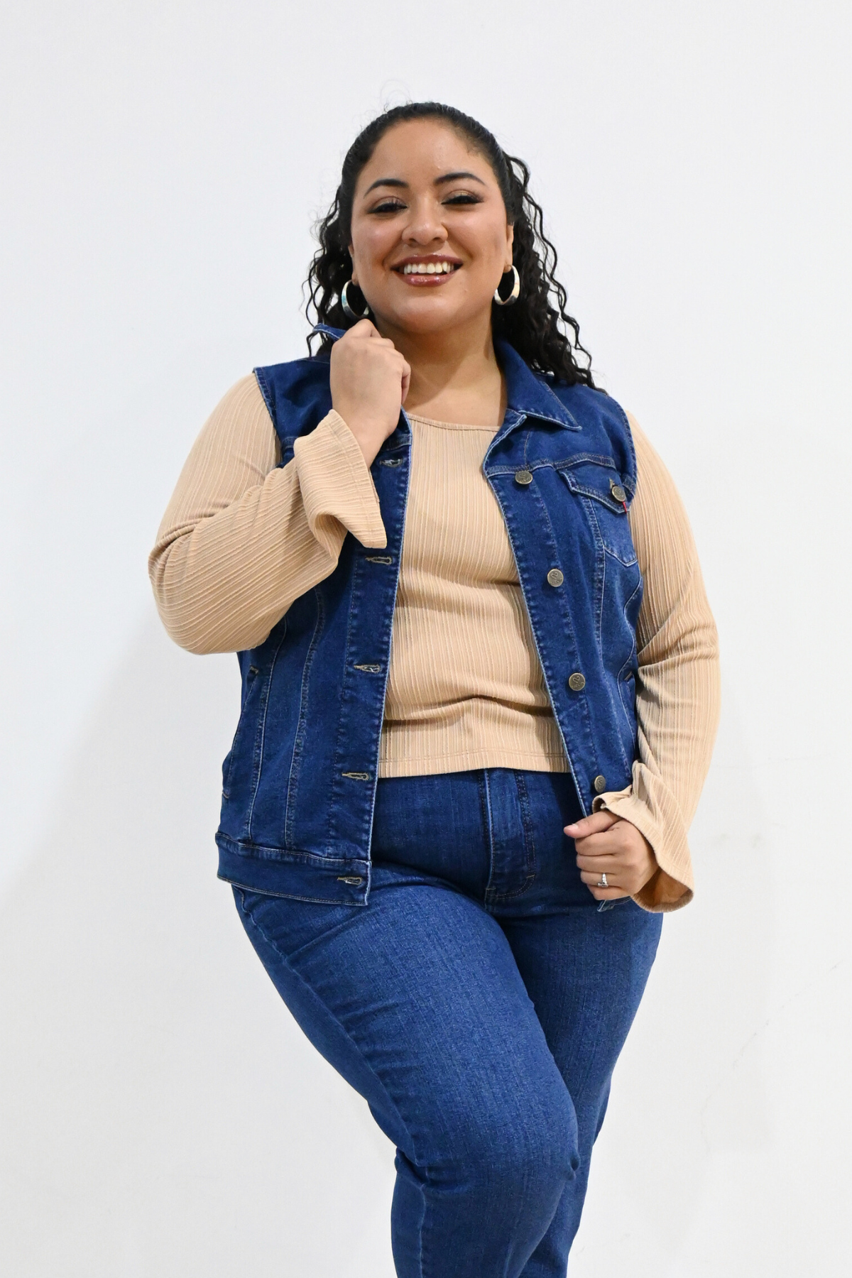 Chaleco Adela Azul