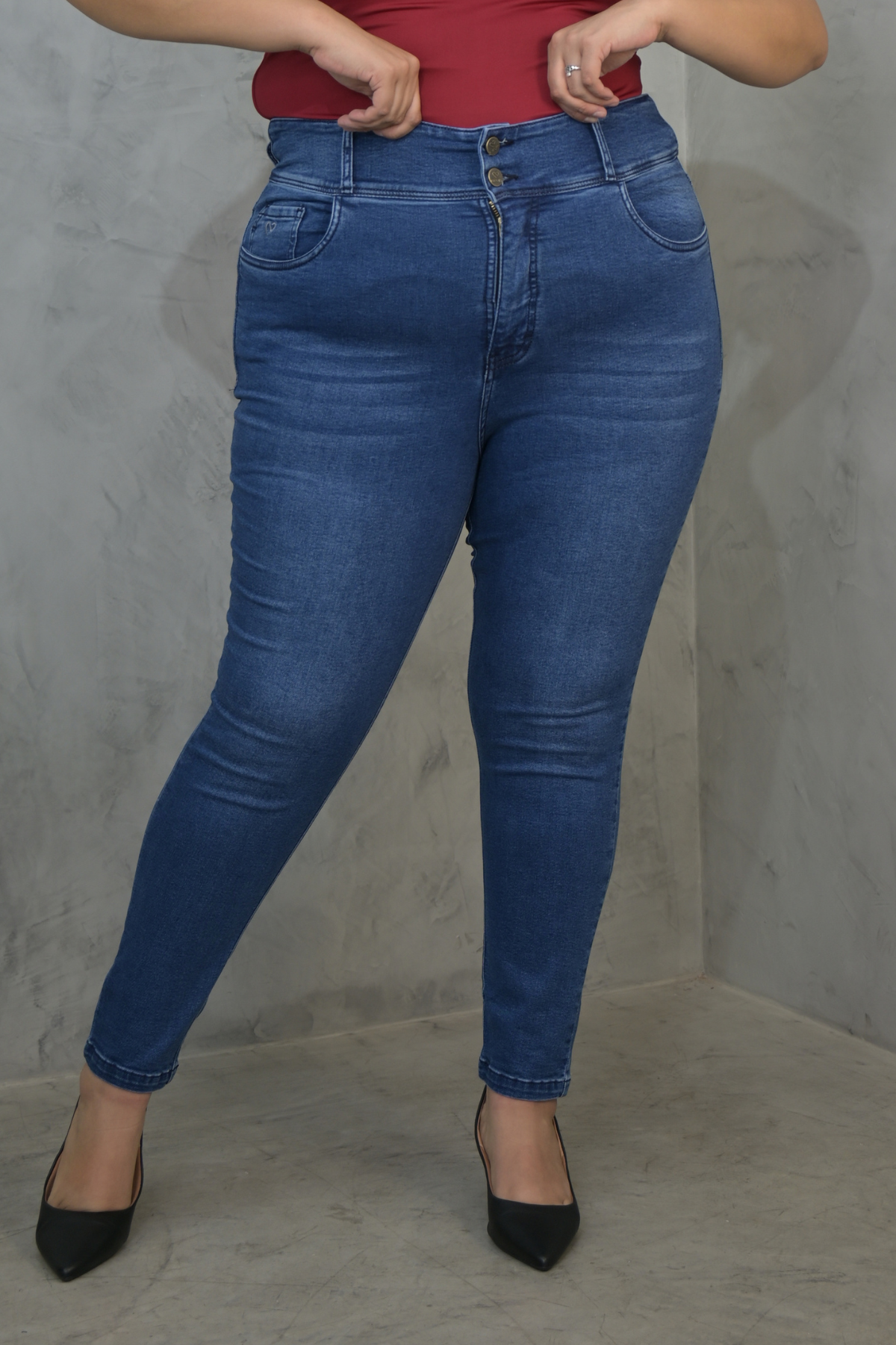 Jeans Skinny Florencia Azul