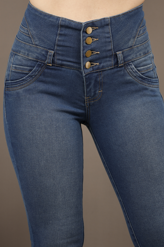 Jeans Skinny Zafiro Maíz