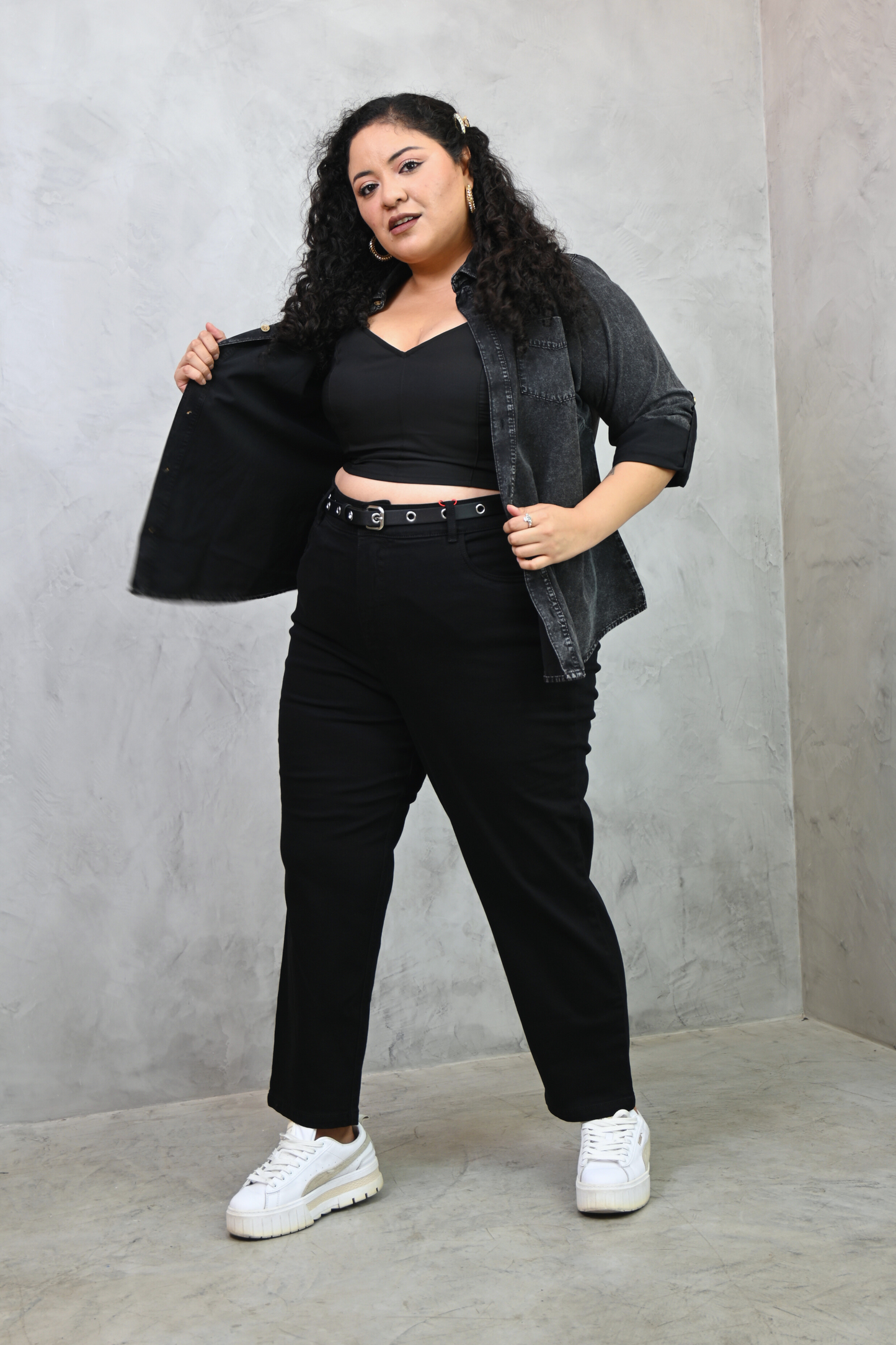 Momjeans Almendra Negro