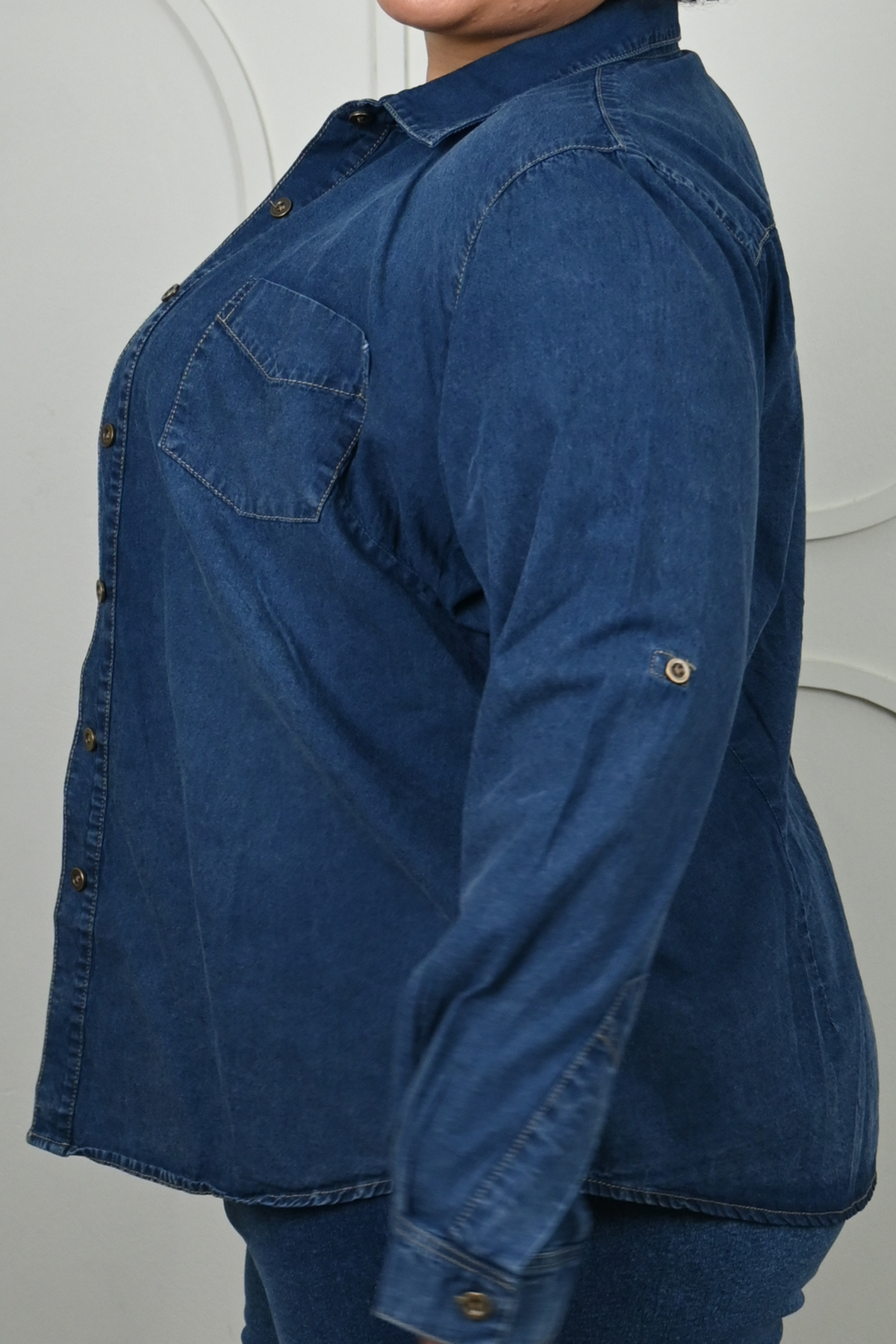Blusa Lidia - Azul Frosteado