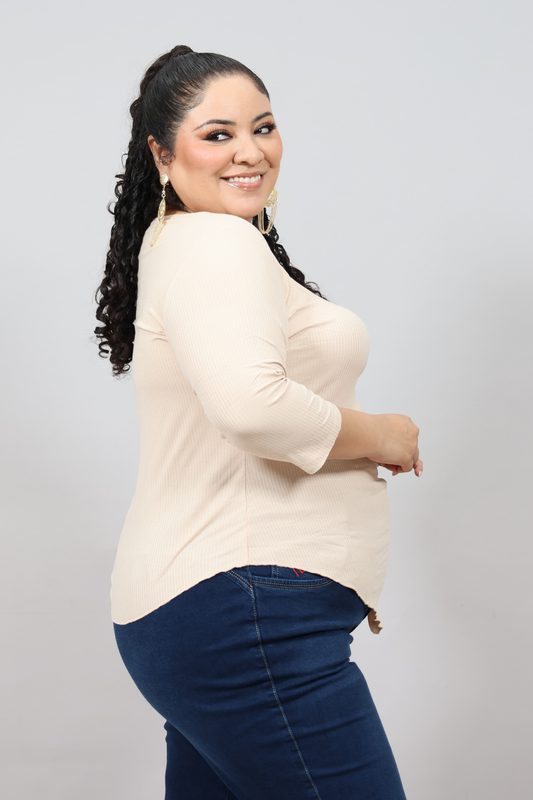 T-Shirt Grecia Beige