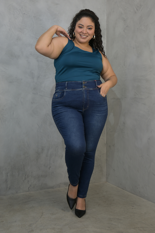 Jeans Skinny Florencia Madera