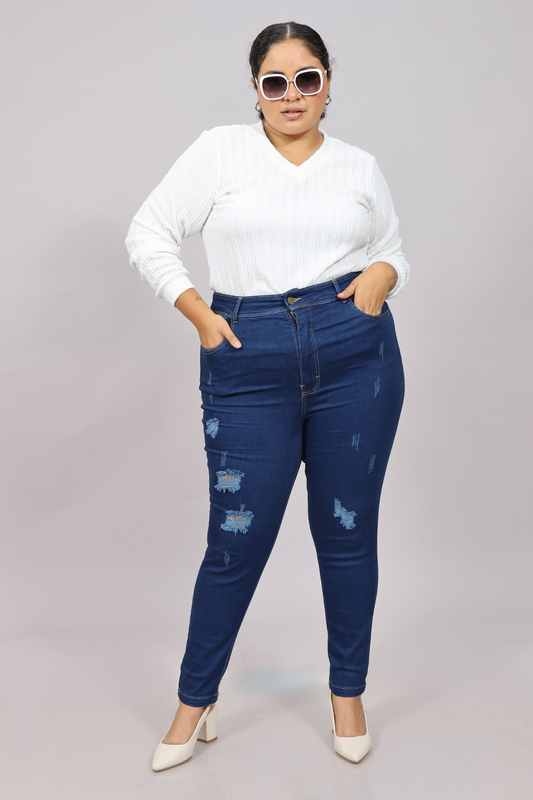 Skinny Urpi Blue Ripped