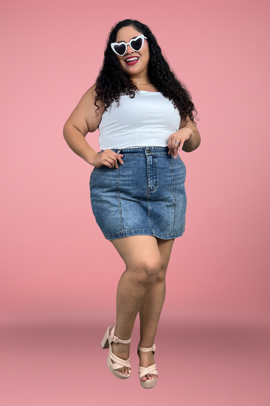 Falda Denim Antonia Arena
