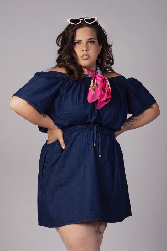 Vestido Denim Lucy Azul