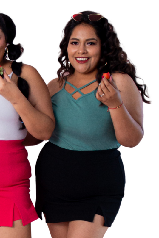 Aysel Short Skirt Black