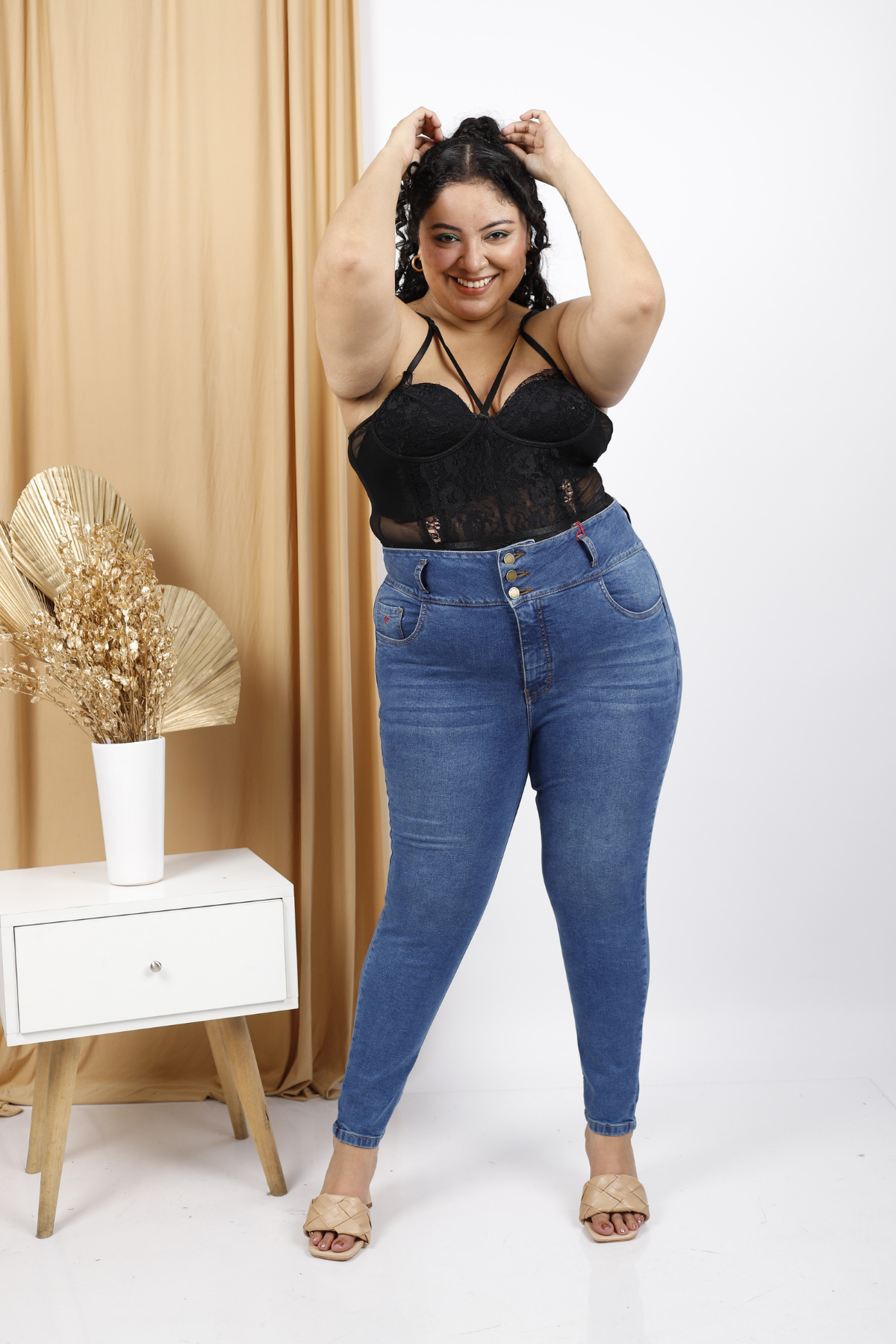 Jeans Skinny Koari Maíz