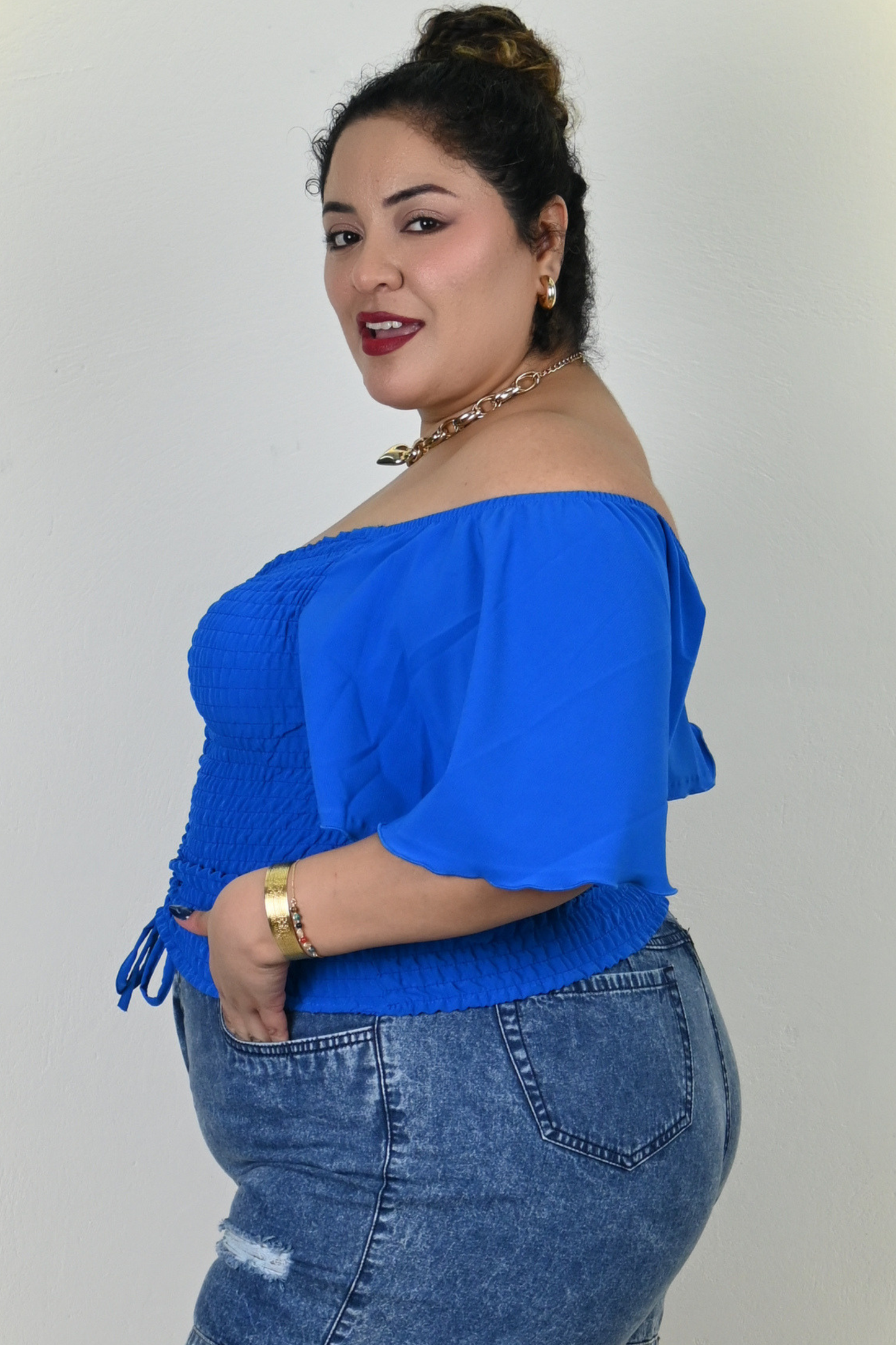 Blusa Juliet - Azulino