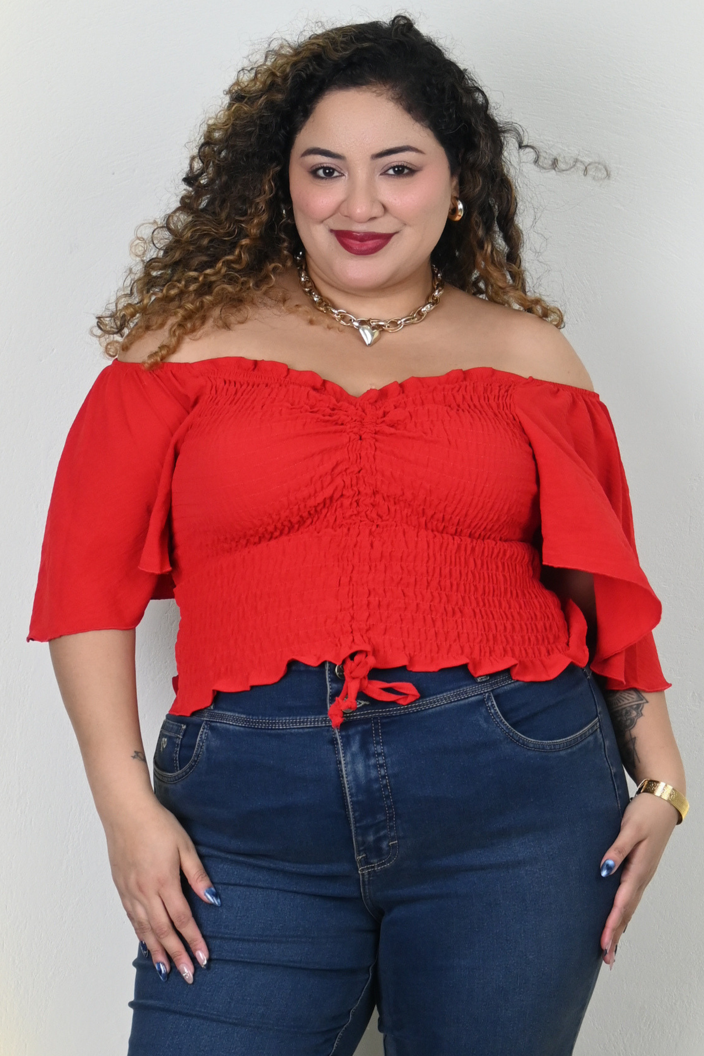 Blusa Juliet - Rojo