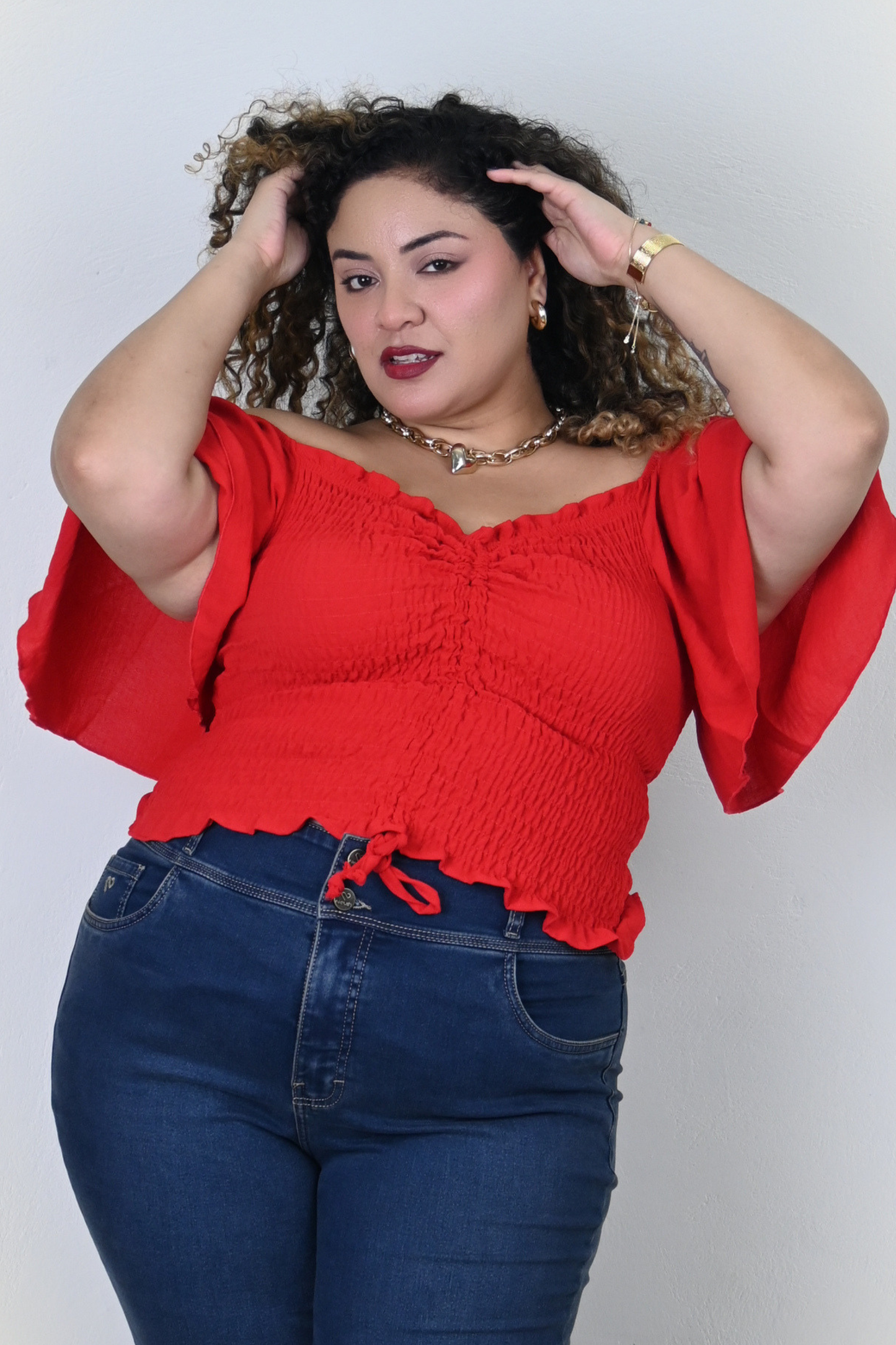 Blusa Juliet - Rojo