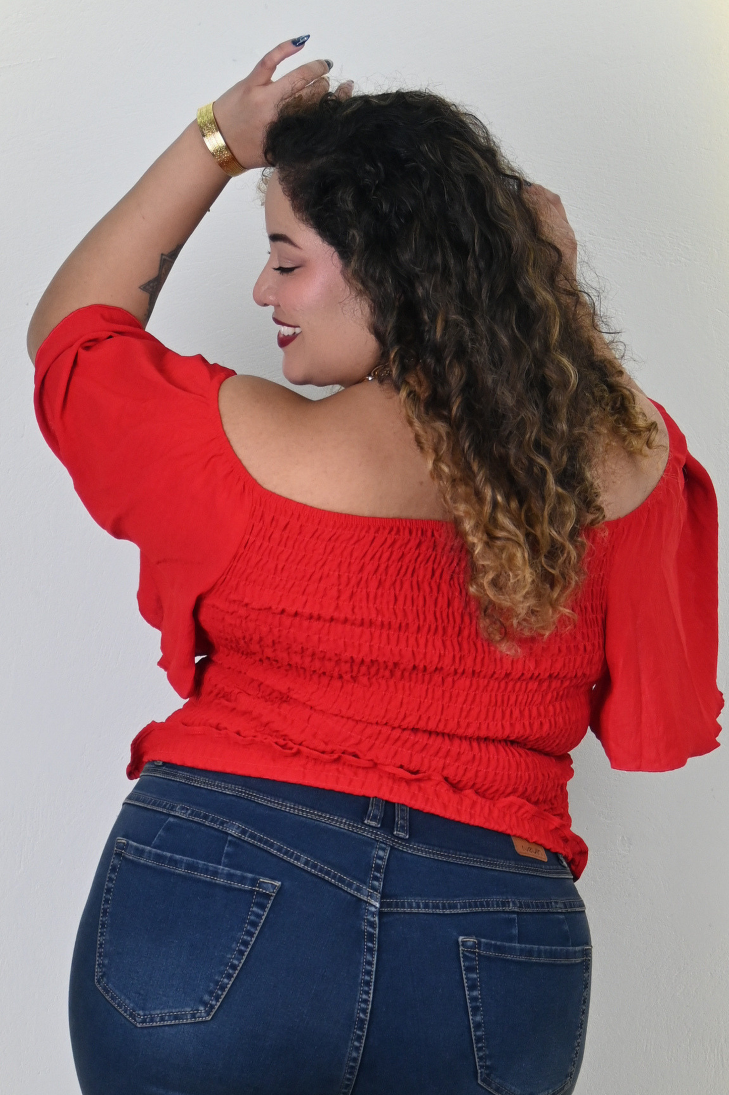 Blusa Juliet - Rojo