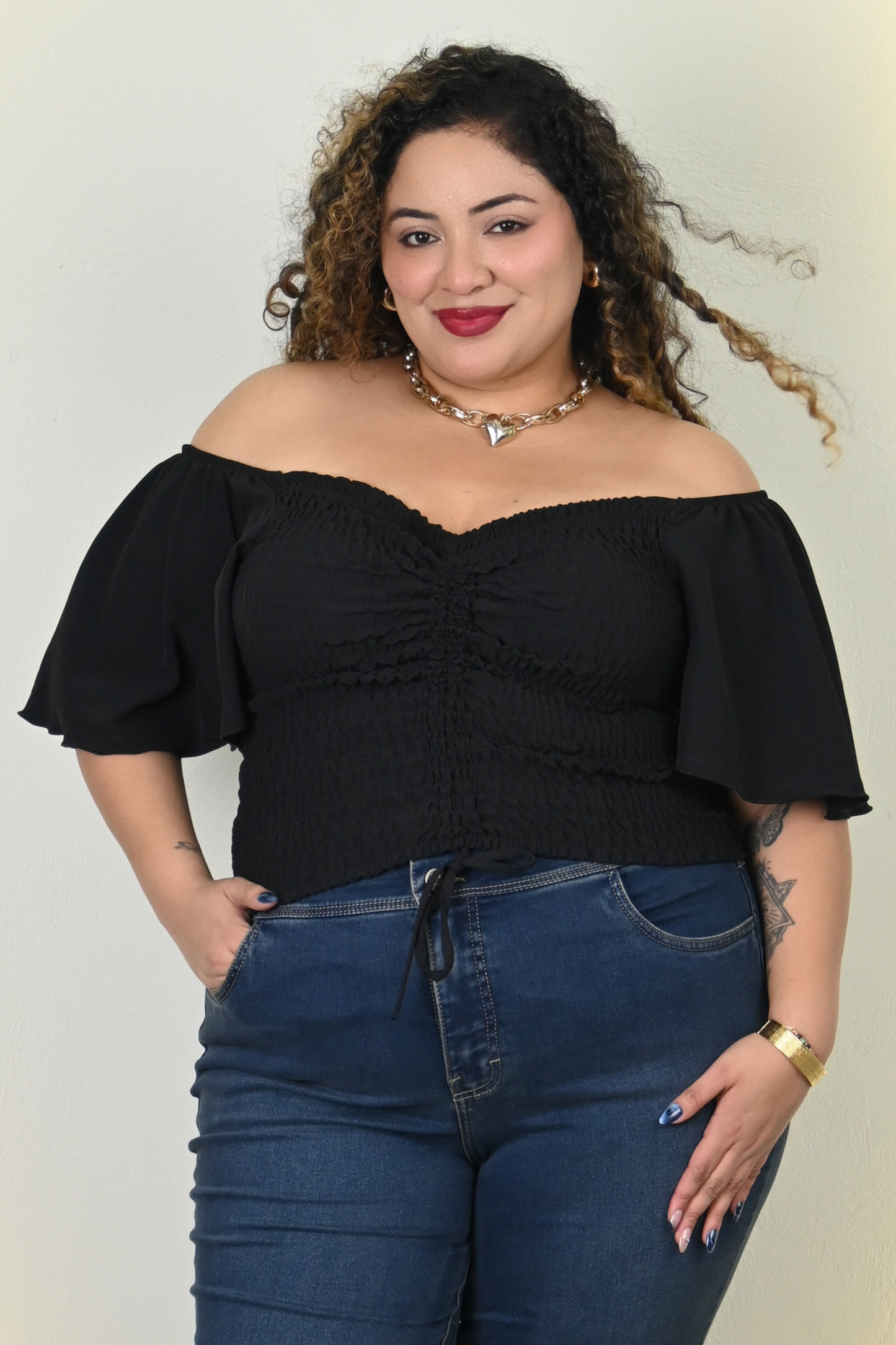 Blusa Juliet - Negro