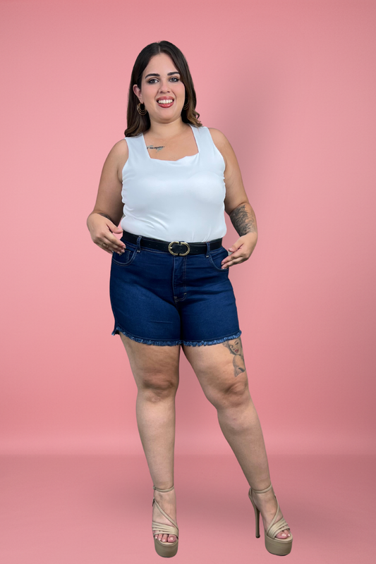 Short Clara - Azul Cristal