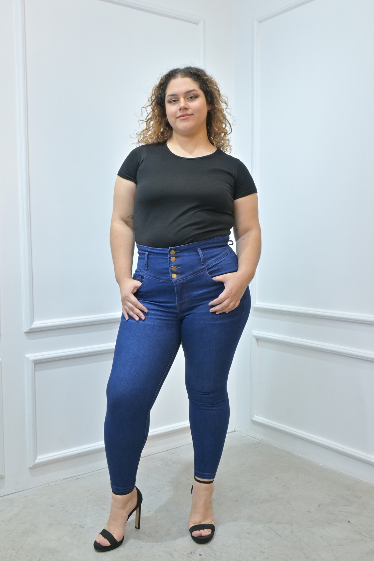 Skinny Melanie Azul