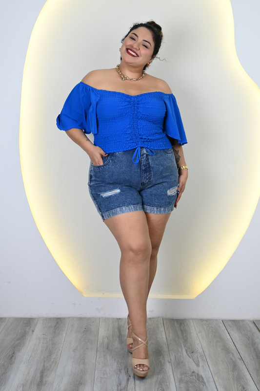 Short Mirella Azul