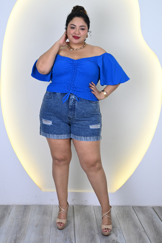 Short Mirella Azul