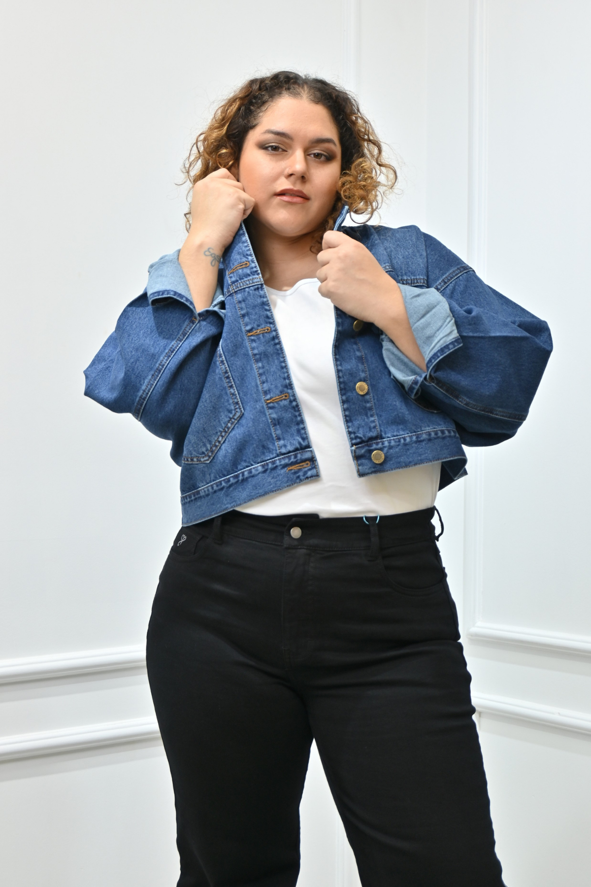 Casaca Sol Azul Cristal