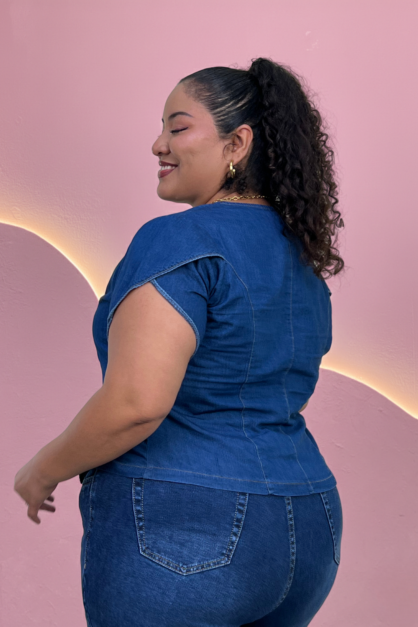 Blusa Mar Azul