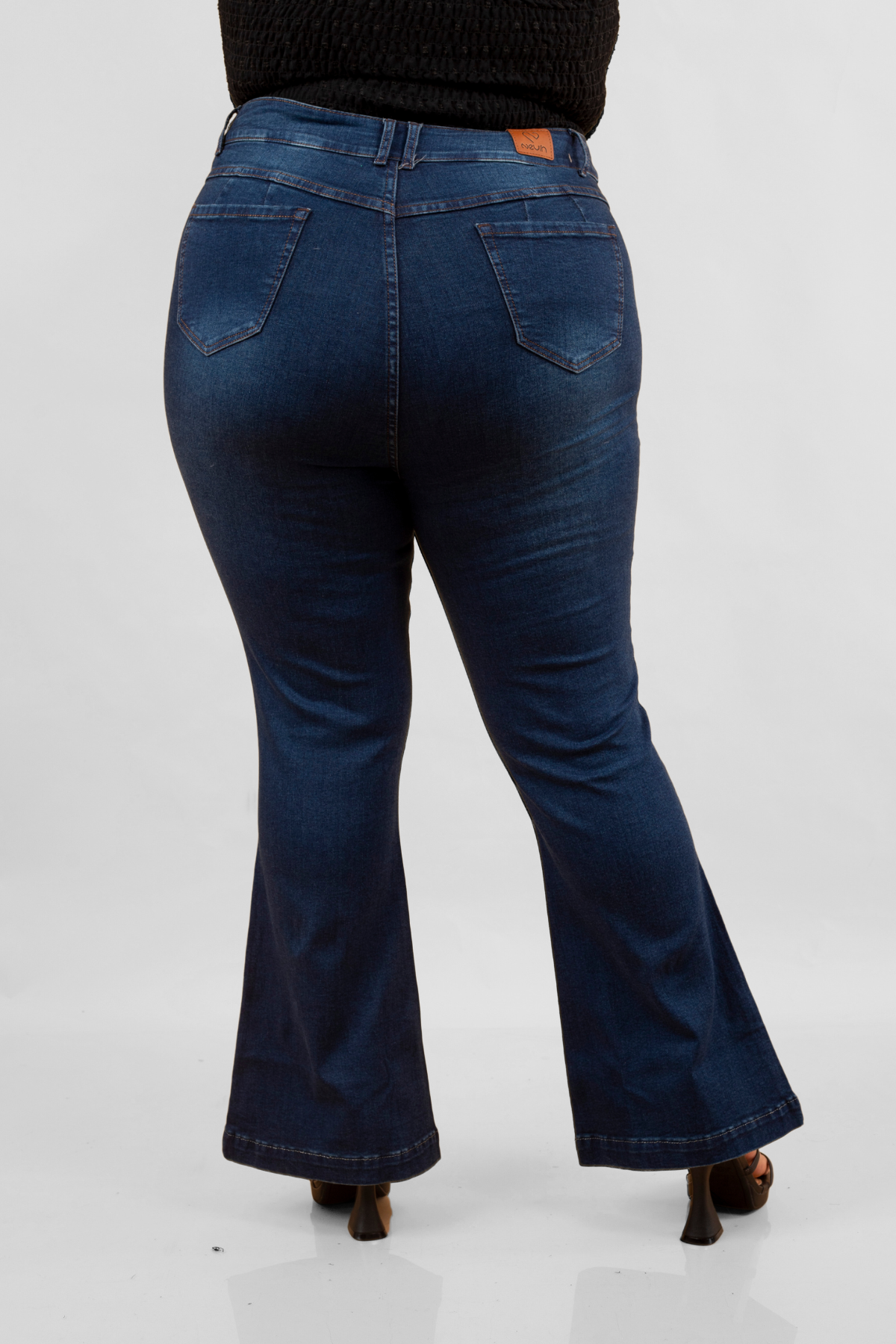 Jeans Flare Brenice Azul Vintage