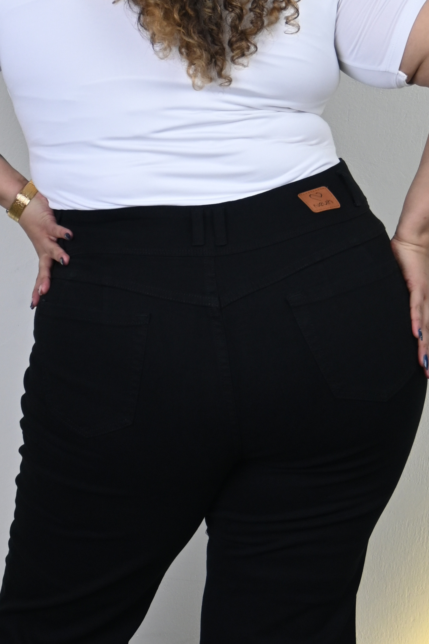 Jeans Flare Liz - Negro