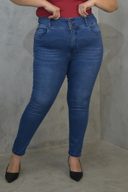Jeans Skinny Florencia Azul