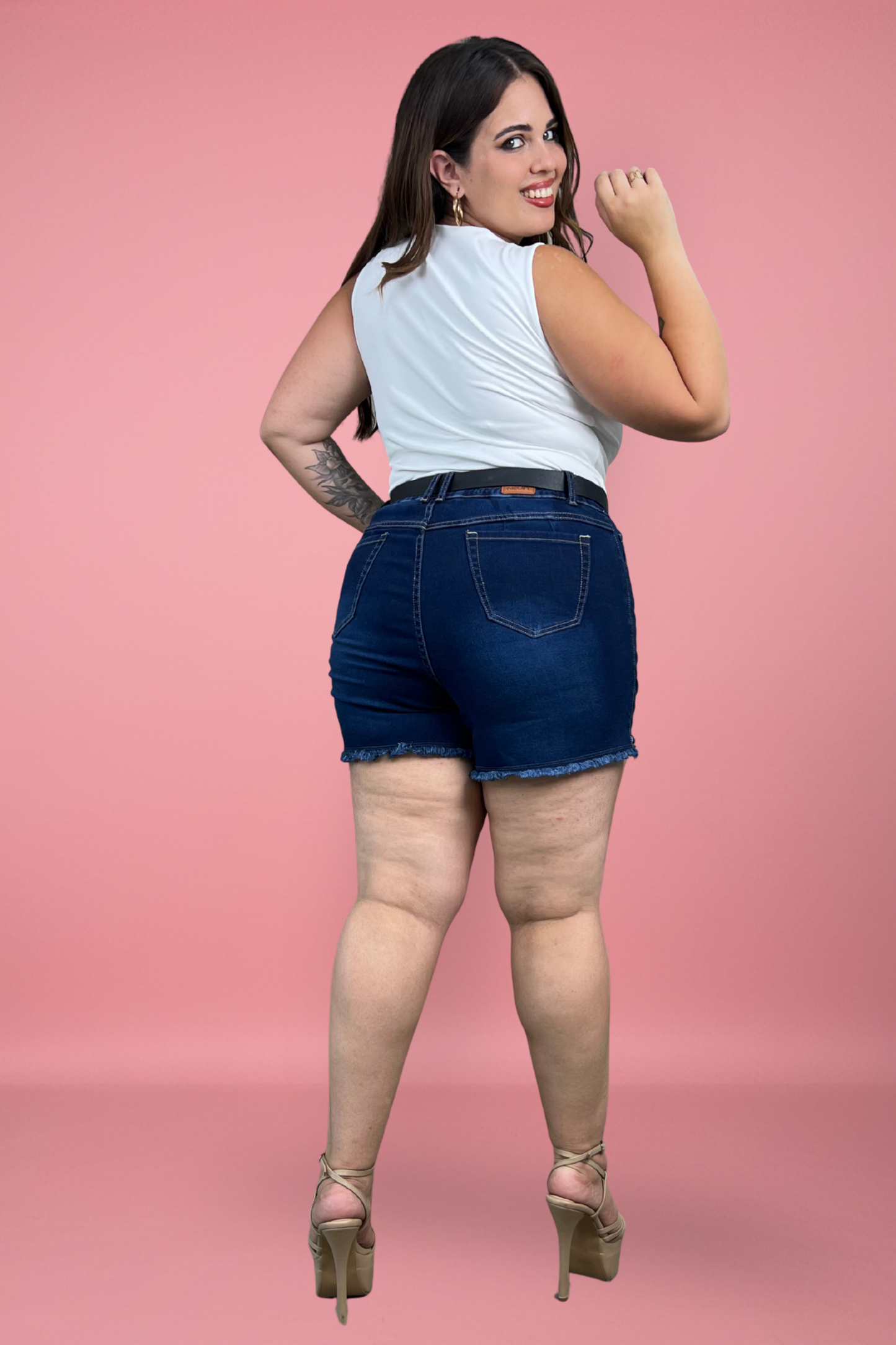 Short Clara - Azul Cristal