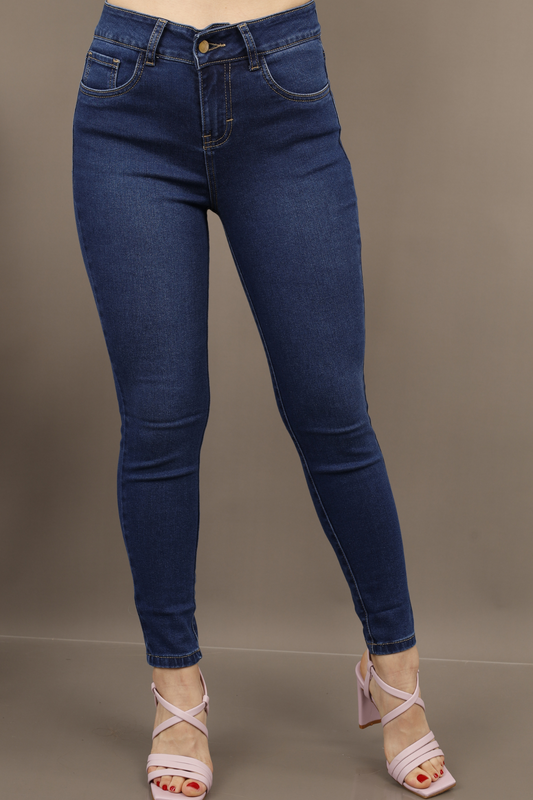 Jeans Skinny Dina Azul