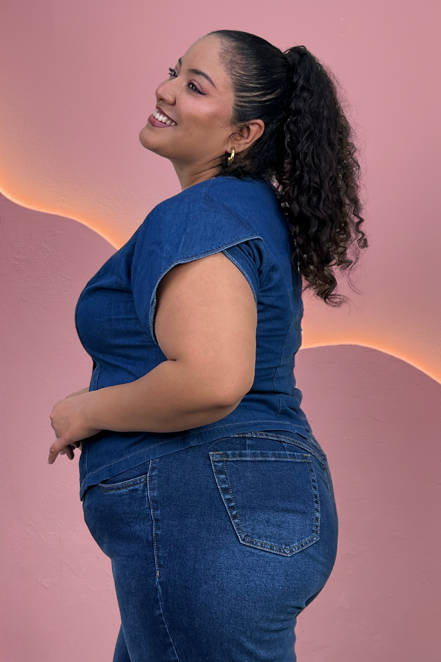 Blusa Mar Azul