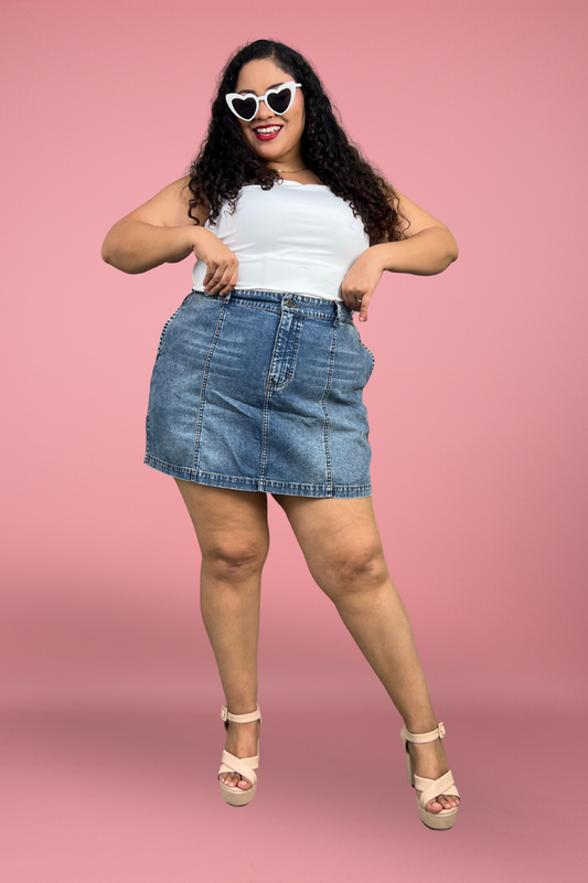 Falda Denim Antonia Arena