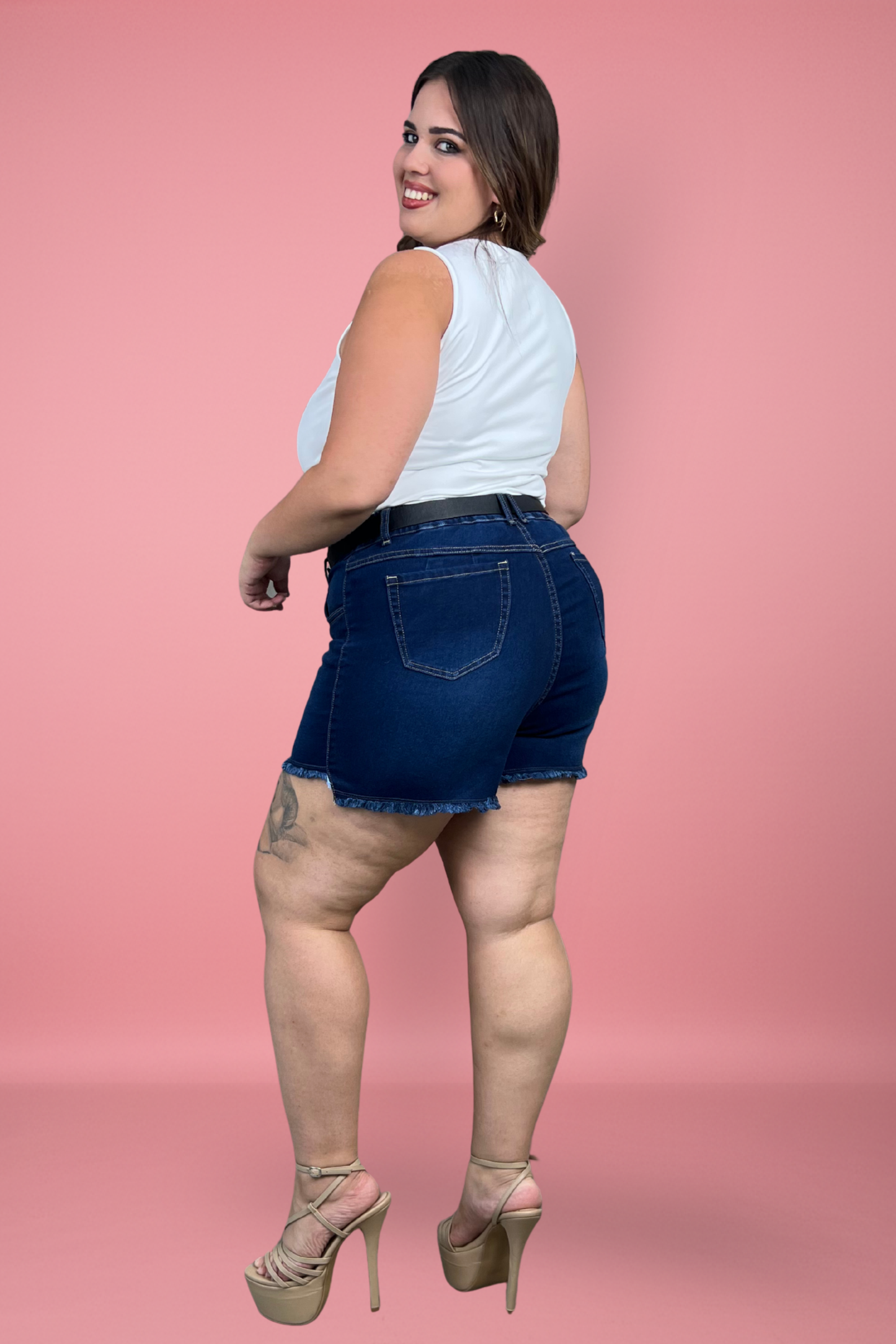 Short Clara - Azul Cristal