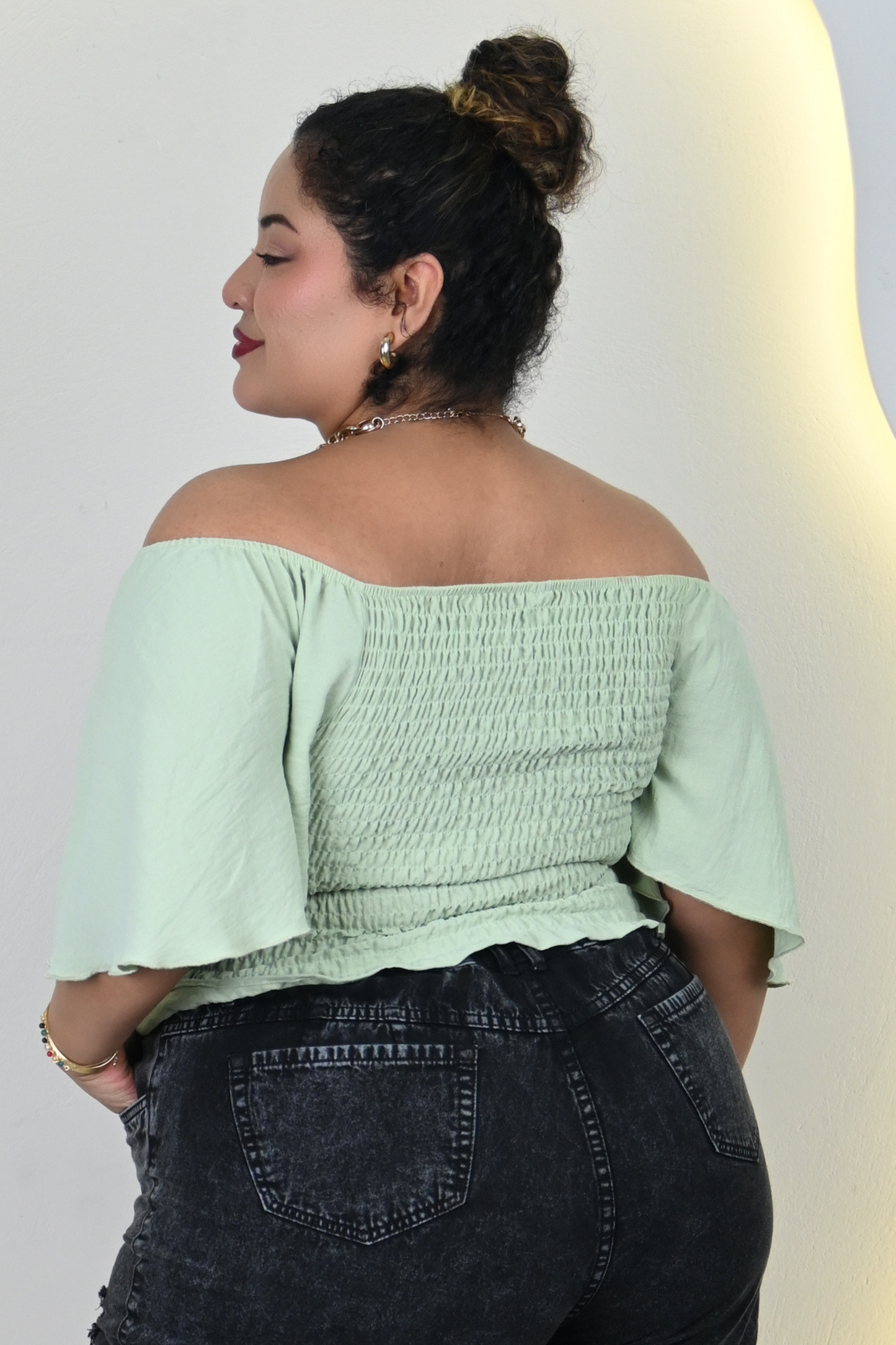 Blusa Juliet - Verde Manzana