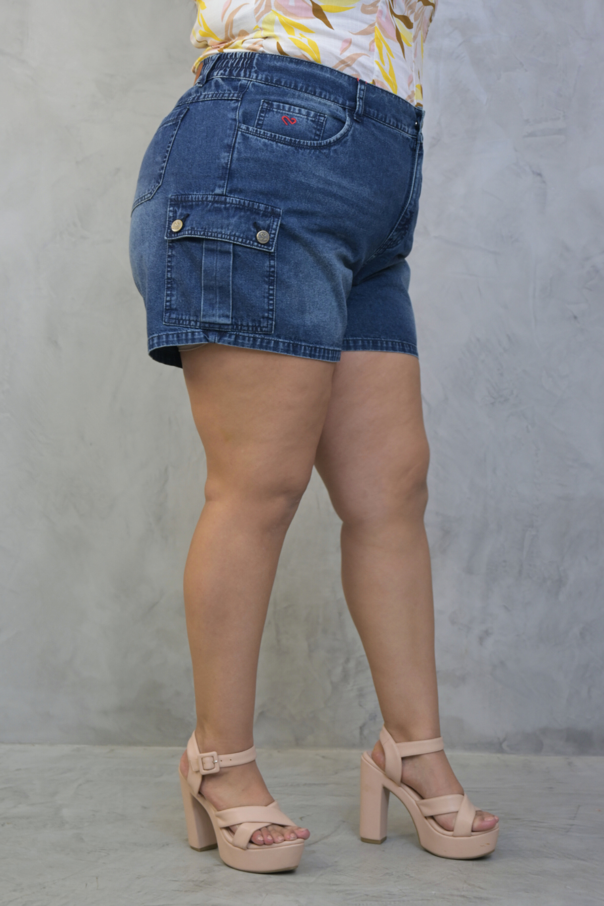 Short Daniela Azul
