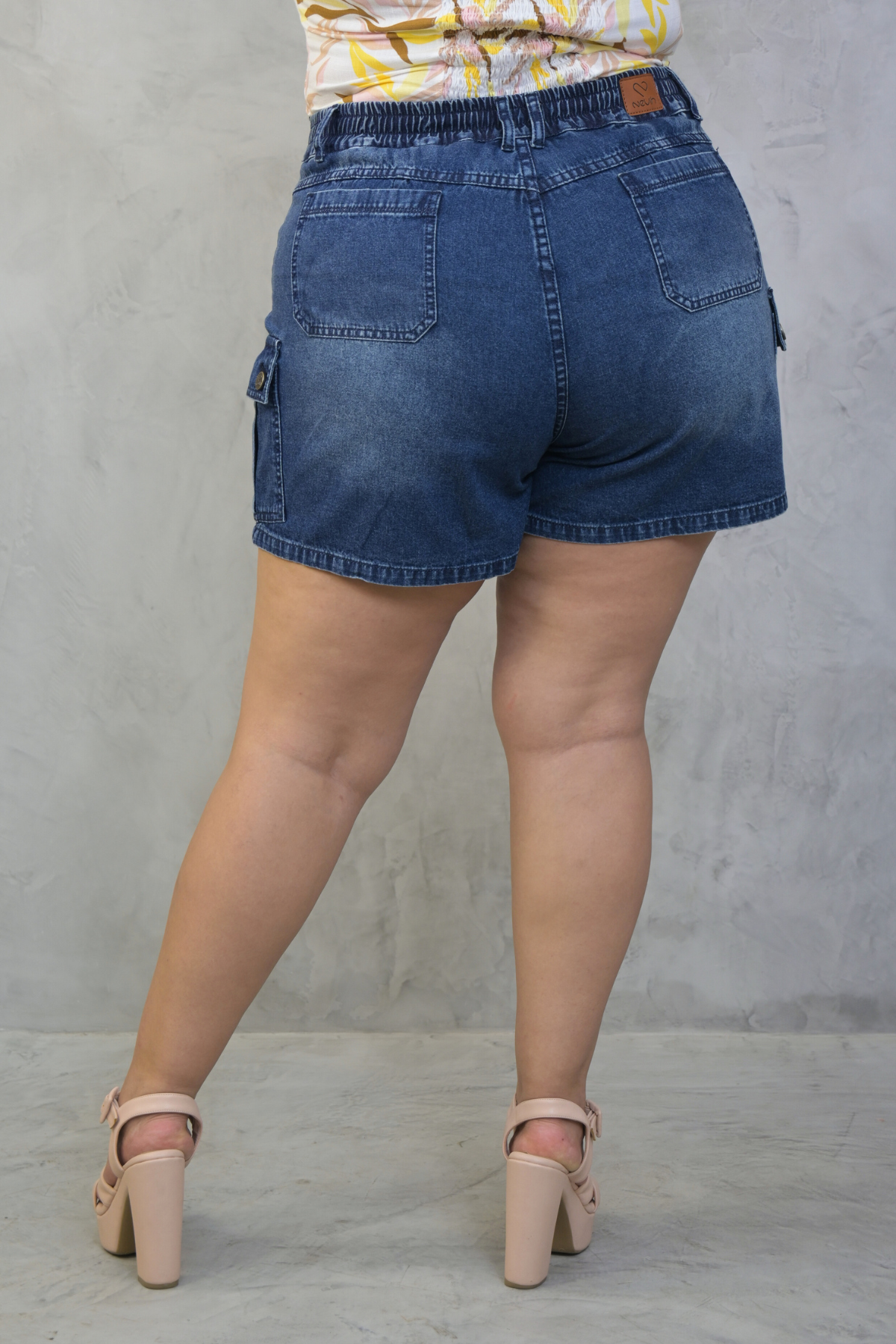 Short Daniela Azul