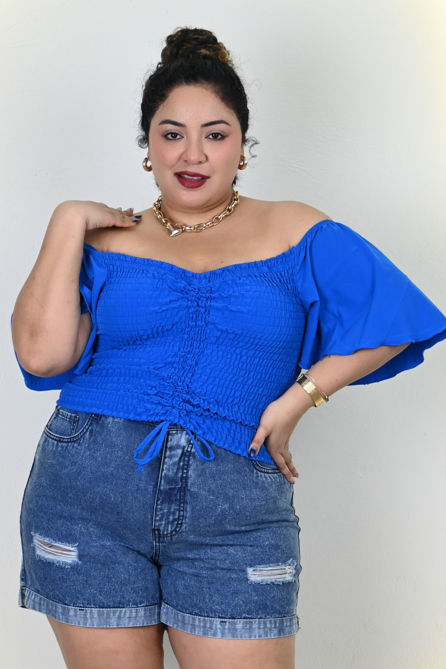 Blusa Juliet - Azulino