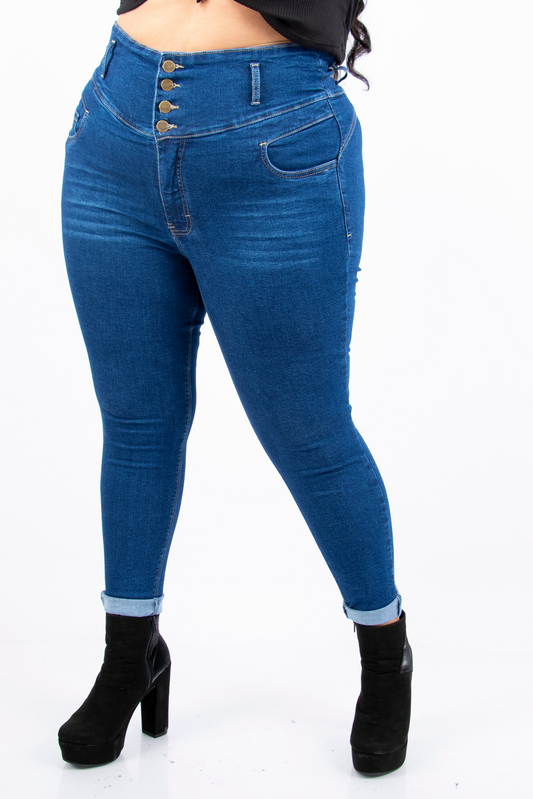 Jeans Skinny Kiara Azul - Nevih
